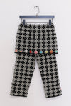 YANYAN KNITS 25 Spring/Summer Mini Skirt and Floral Pants YYK-YYW25-0281-HB Black and White